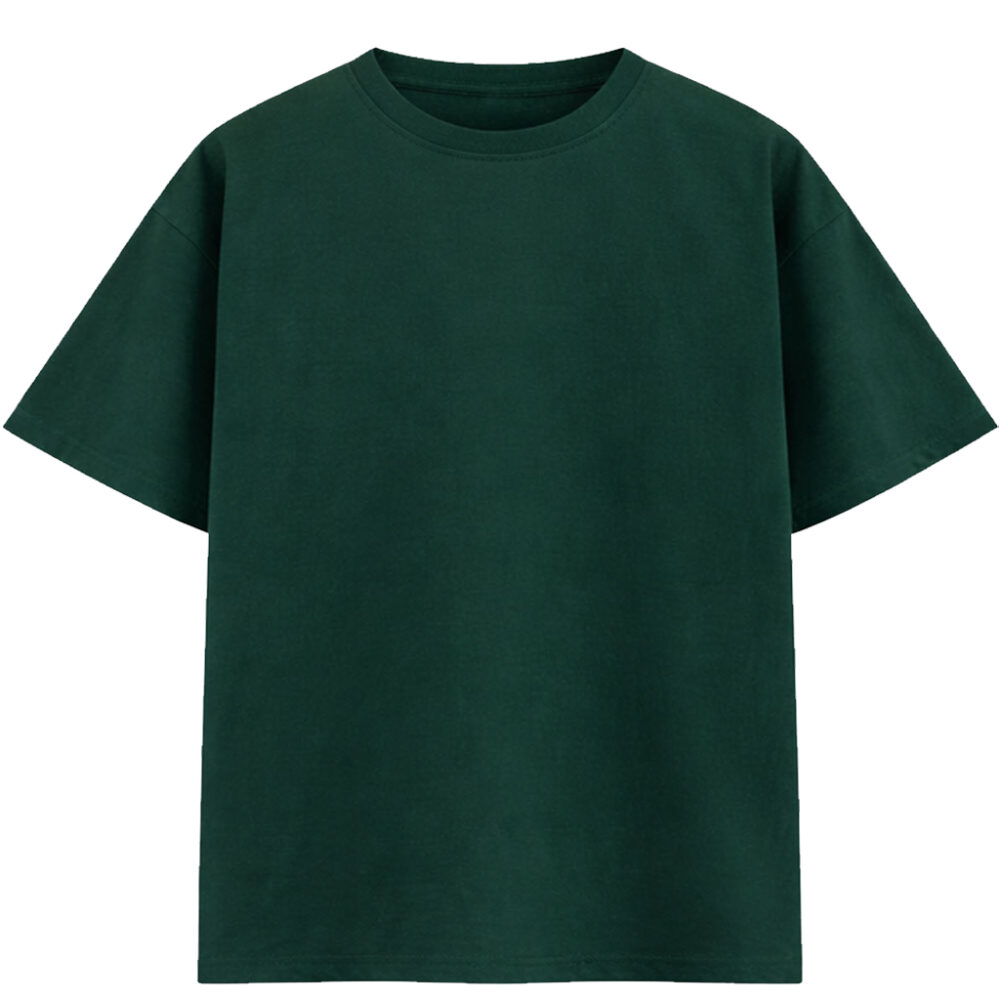 Green Oversized Cotton T-Shirt